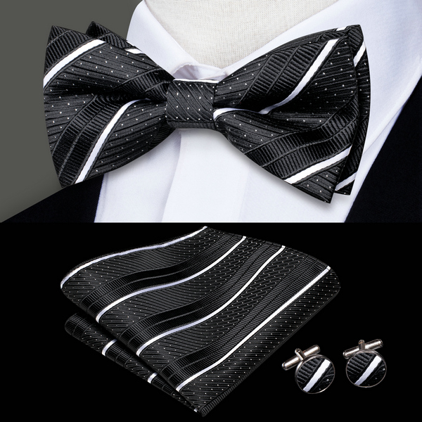 남성용 보타이 손수건 커프스 링크스 프리타이드 레드 화 - Bow Tie Pre Tied 리뷰 및 가격