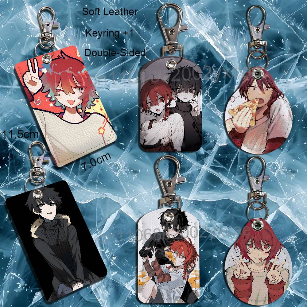 마에노 아키 츠기노 하루 제노 리메이크 가죽 키체인 배 - Lanyard Badge Holder 리뷰 및 가격