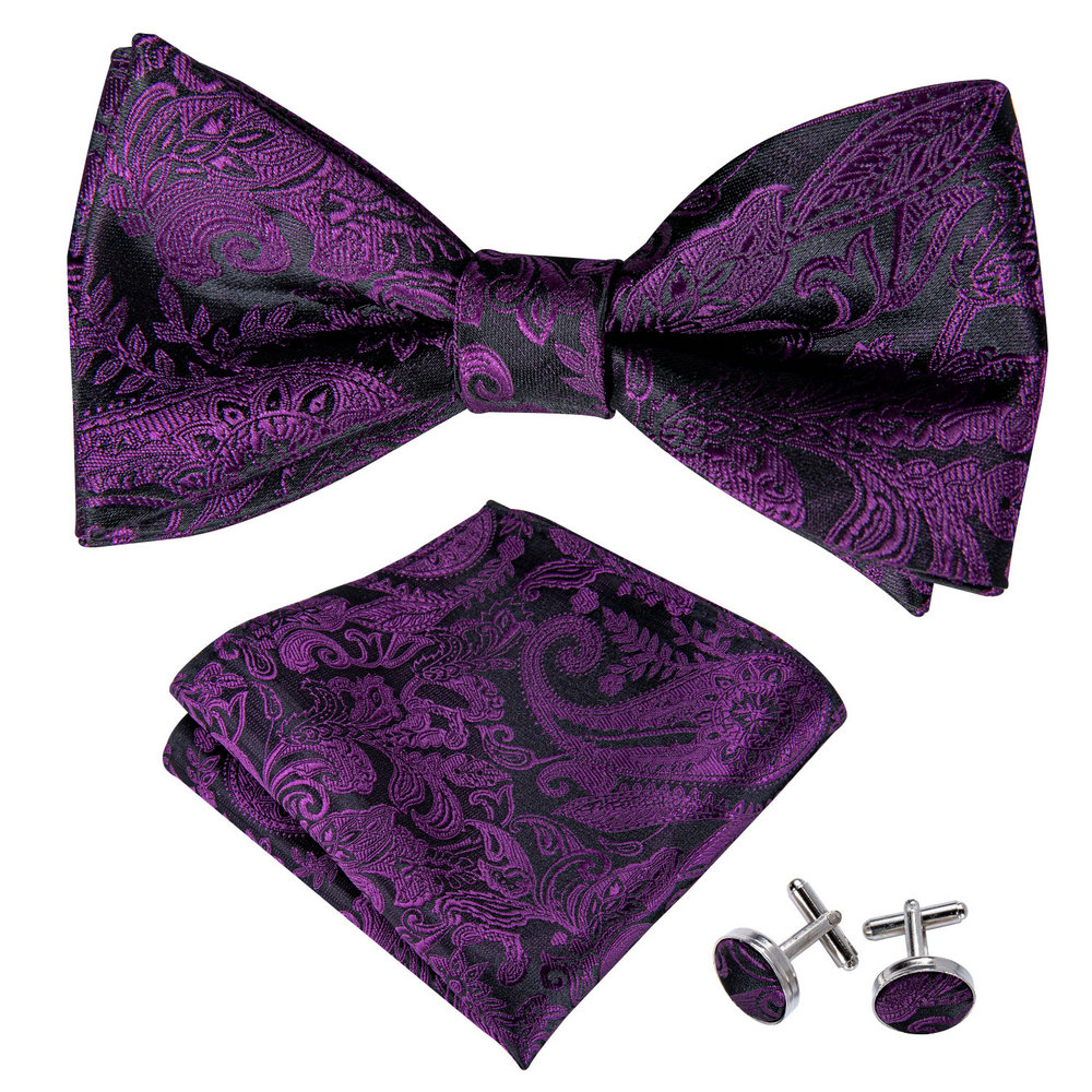 남성용 바지용 서스펜더, 고급스러운 자두색 꽃무늬 자카 - Bow Tie Pre Tied 리뷰 및 가격