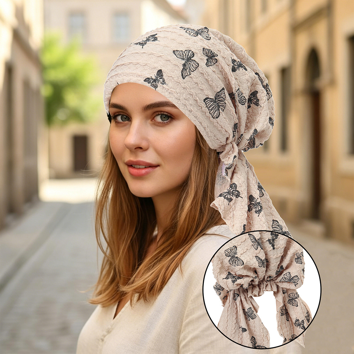 여성 무슬림 히잡 캡 랩 헤드 소프트 탄성 롱테일 터번 - Head Wrap Turban 리뷰 및 가격