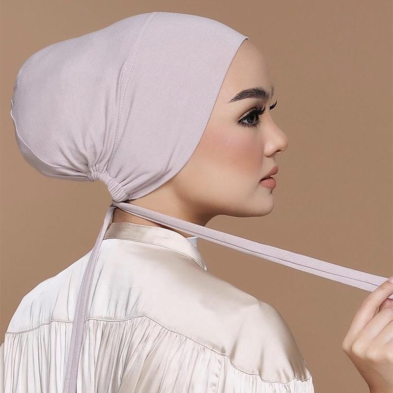 새로운 소프트 모달 무슬림 터번 모자 이너 히잡 캡 이 - Head Wrap Turban 리뷰 및 가격